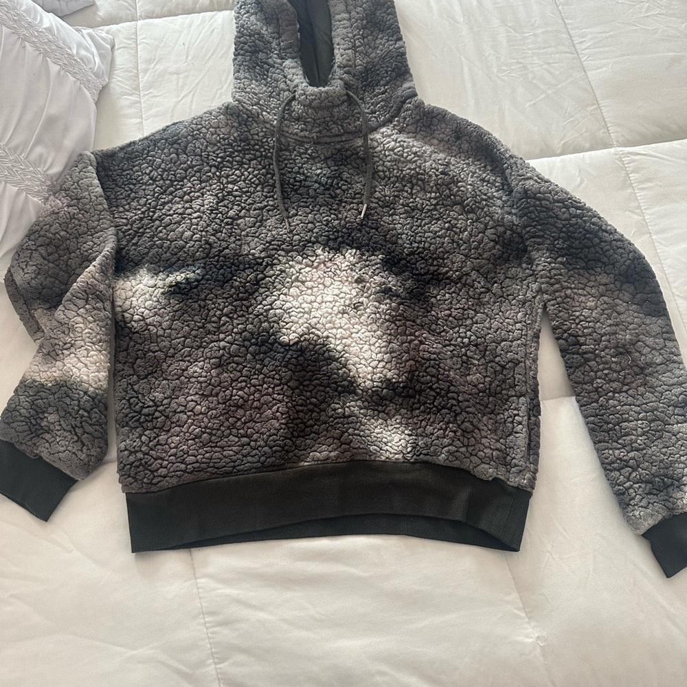 Workshop Republic Clothing Gray Cowl Neck Sweater